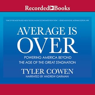 Average is Over Audiobook By Tyler Cowen cover art