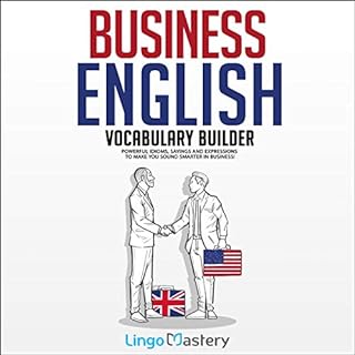 Business English Vocabulary Builder Audiolibro Por Lingo Mastery arte de portada