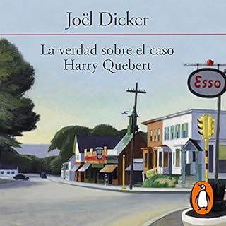 Diseño de la portada del título La verdad sobre el caso Harry Quebert