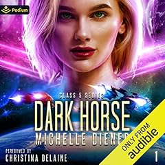Dark Horse Audiolibro Por Michelle Diener arte de portada