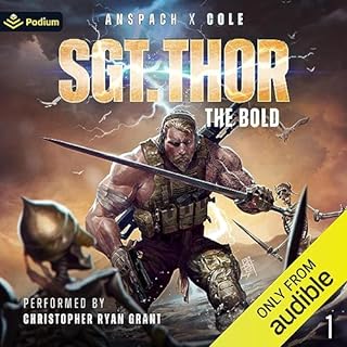 Sgt. Thor the Bold Audiolibro Por Jason Anspach, Nick Cole arte de portada