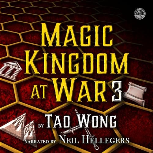 Magic Kingdom at War Volume 3 Audiolibro Por Tao Wong arte de portada