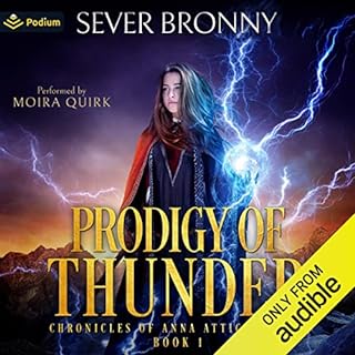 Prodigy of Thunder Audiolibro Por Sever Bronny arte de portada