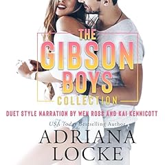 The Gibson Boys Collection Audiolibro Por Adriana Locke arte de portada