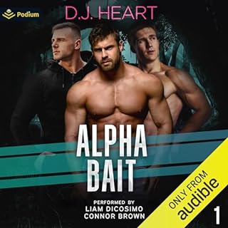 Alpha Bait: Three Werewolves for Dylan Audiolibro Por D.J. Heart arte de portada