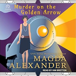 Murder on the Golden Arrow Audiolibro Por Magda Alexander arte de portada