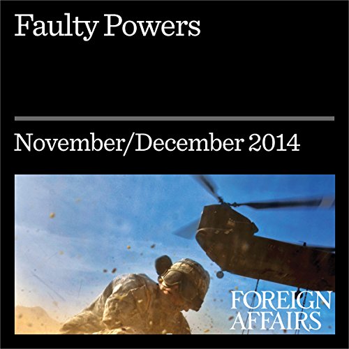 Couverture de Faulty Powers