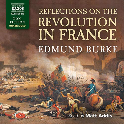 Reflections on the Revolution in France Audiolibro Por Edmund Burke arte de portada