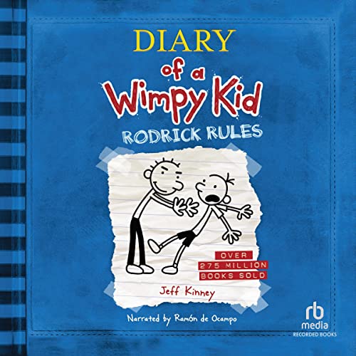 Rodrick Rules Audiolibro Por Jeff Kinney arte de portada