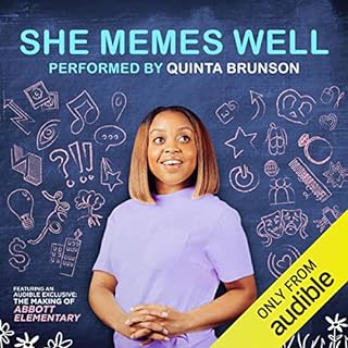 She Memes Well Audiobook By Quinta Brunson cover art