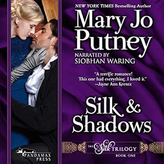 Silk and Shadows Audiolibro Por Mary Jo Putney arte de portada