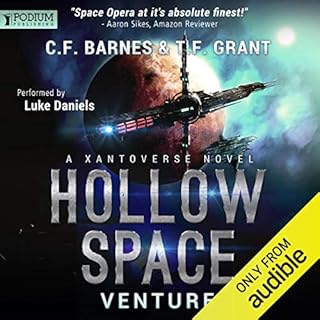 Hollow Space: Venture Audiobook By C.F. Barnes, T. F. Grant cover art