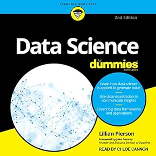 Data Science for Dummies Audiolibro Por Lillian Pierson, Jake Porway - foreword arte de portada