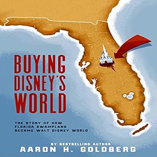 Buying Disney's World Audiolibro Por Aaron Goldberg arte de portada