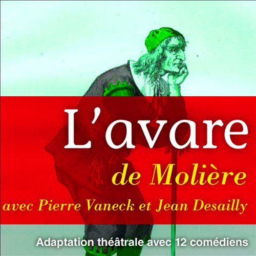 L'avare Audiolibro Por Moli&egrave;re arte de portada