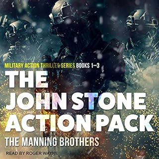 The John Stone Action Pack: Books 1-3 Audiolibro Por Allen Manning, Brian Manning arte de portada