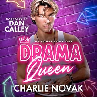 Drama Queen Audiolibro Por Charlie Novak arte de portada