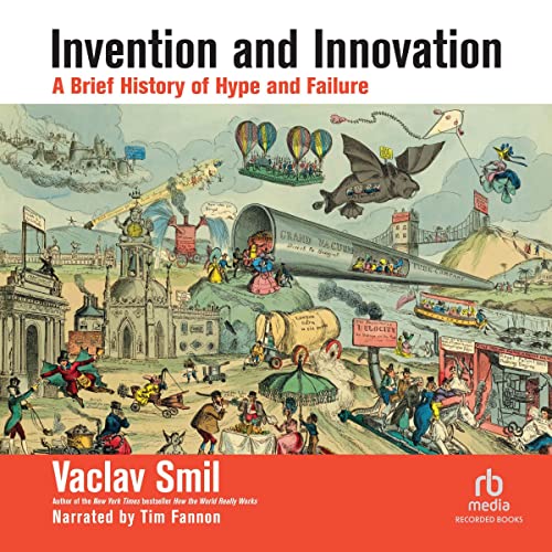 Invention and Innovation Audiolibro Por Vaclav Smil arte de portada