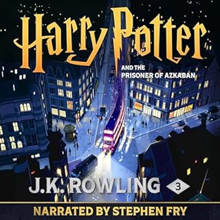 Harry Potter and the Prisoner of Azkaban (Narrated by Stephen Fry) Audiolibro Por J.K. Rowling arte de portada