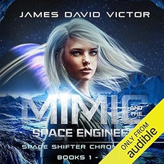 Mimic and the Space Engineer Omnibus Audiolibro Por James David Victor arte de portada