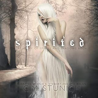 Spirited Audiolibro Por C.M. Stunich arte de portada