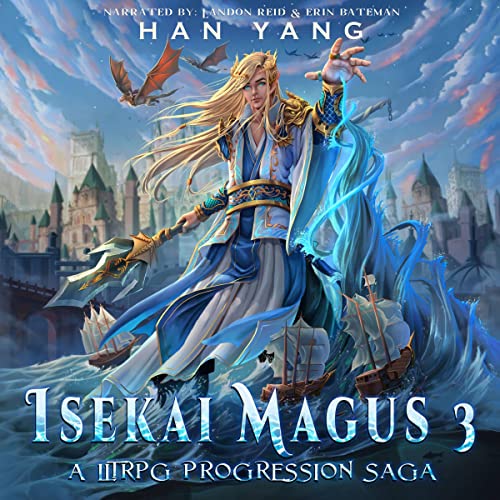 Isekai Magus 3: A LitRPG Progression Saga Audiolibro Por Han Yang arte de portada