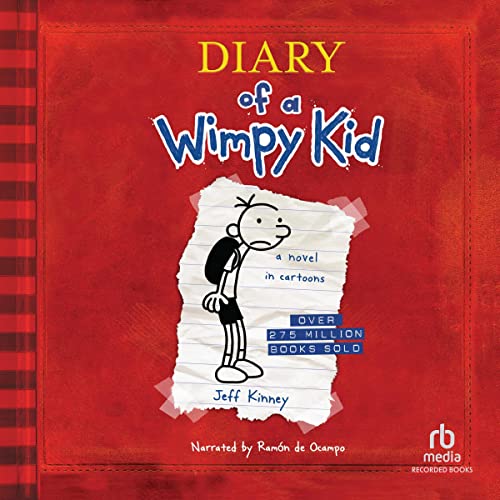 Diary of a Wimpy Kid Audiobook By Jeff Kinney cover art