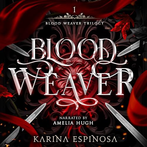 Blood Weaver Audiolibro Por Karina Espinosa arte de portada