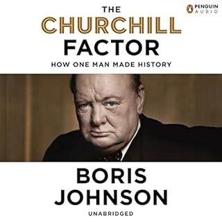 The Churchill Factor Audiolibro Por Boris Johnson arte de portada