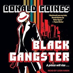 Black Gangster Audiolibro Por Donald Goines arte de portada