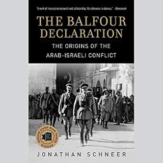 The Balfour Declaration Audiolibro Por Jonathan Schneer arte de portada