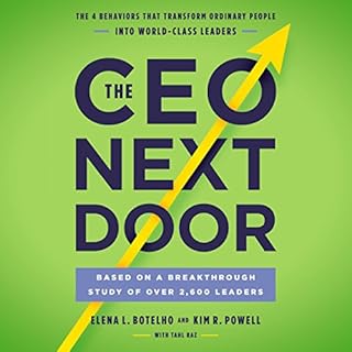 The CEO Next Door Audiolibro Por Tahl Raz, Kim R. Powell, Elena L. Botelho arte de portada