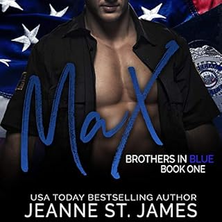Brothers in Blue: Max Audiolibro Por Jeanne St. James arte de portada