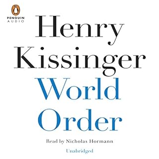 World Order Audiolibro Por Henry Kissinger arte de portada
