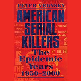 American Serial Killers Audiolibro Por Peter Vronsky arte de portada