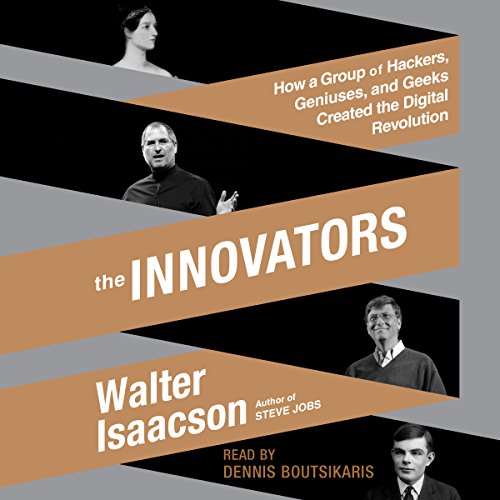 The Innovators Audiolibro Por Walter Isaacson arte de portada