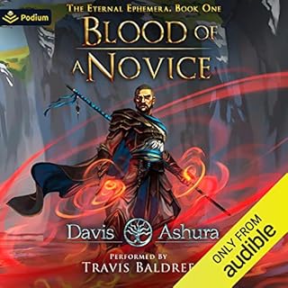 Blood of a Novice Audiolibro Por Davis Ashura arte de portada