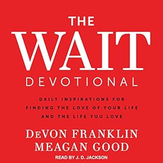 The Wait Devotional Audiolibro Por DeVon Franklin, Meagan Good arte de portada