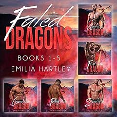 Fated Dragons Complete Series Audiolibro Por Emilia Hartley arte de portada