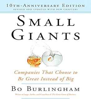 Small Giants Audiolibro Por Bo Burlingham arte de portada