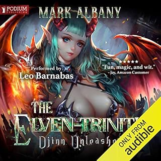 Djinn Unleashed Audiobook By Mark Albany cover art