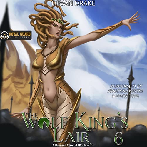 The Wolf King's Lair 6 Audiolibro Por Devan Drake arte de portada