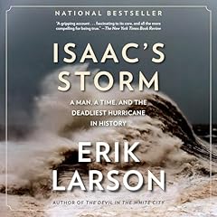 Isaac's Storm Audiolibro Por Erik Larson arte de portada