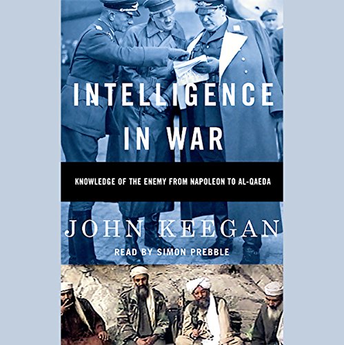 Intelligence in War Audiolibro Por John Keegan arte de portada