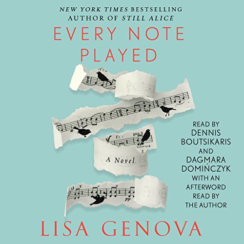 Every Note Played Audiolibro Por Lisa Genova arte de portada