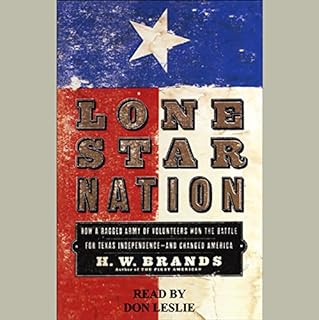 Lone Star Nation Audiolibro Por H.W. Brands arte de portada