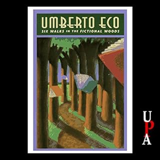 Six Walks in the Fictional Woods Audiolibro Por Umberto Eco arte de portada