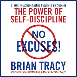 No Excuses! Audiolibro Por Brian Tracy arte de portada