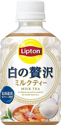 リプトン ミルクティー 白の贅沢 280mlペット×24本