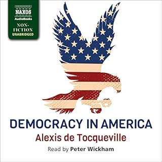 Democracy in America Audiolibro Por Alexis de Tocqueville arte de portada